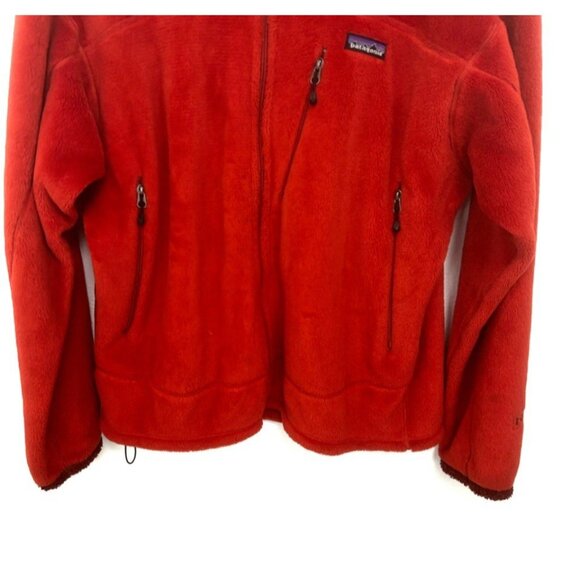VTG Y2K 00s Patagonia Men's R4 Soft Fleece Jacket Red Full Zip Polartec Size XL - Picture 3 of 11